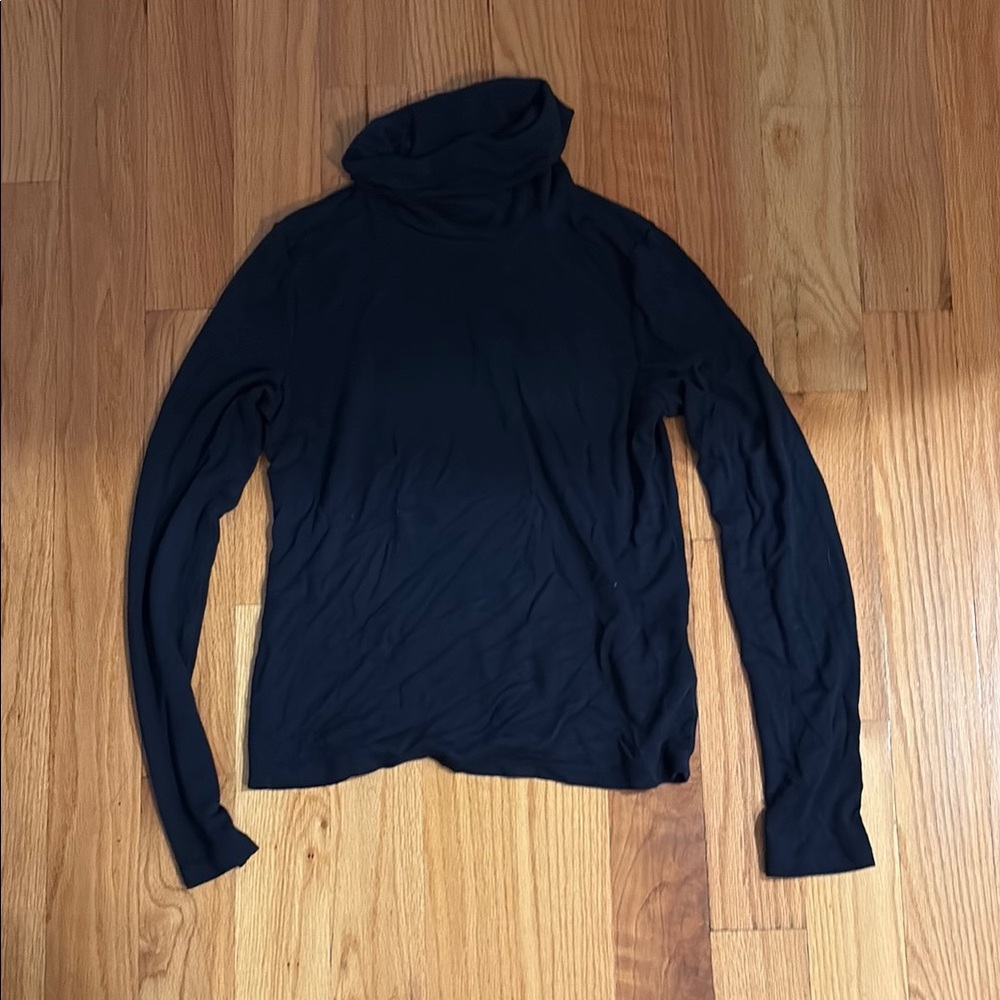 Banana Republic Midnight Black Turtleneck